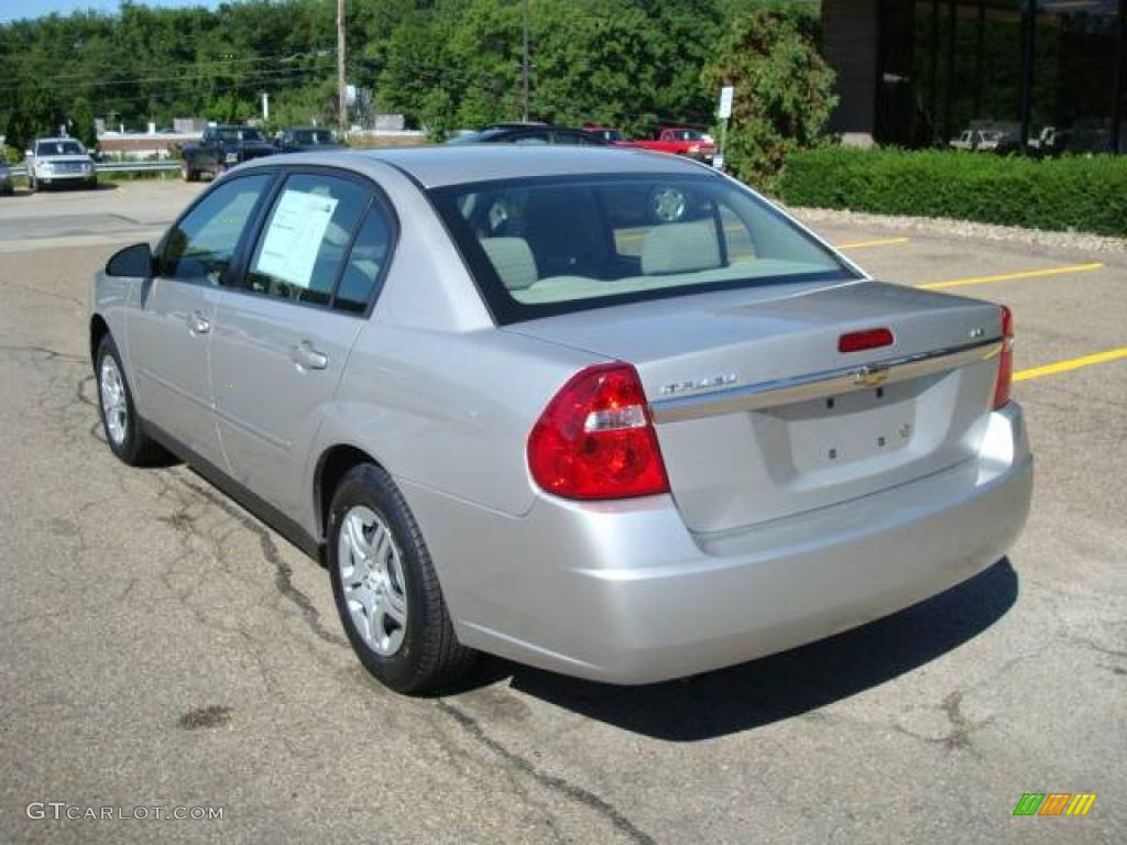 2006 Malibu LS Sedan - Silverstone Metallic / Titanium Gray photo #2
