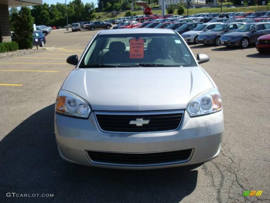 2006 Malibu LS Sedan - Silverstone Metallic / Titanium Gray photo #10