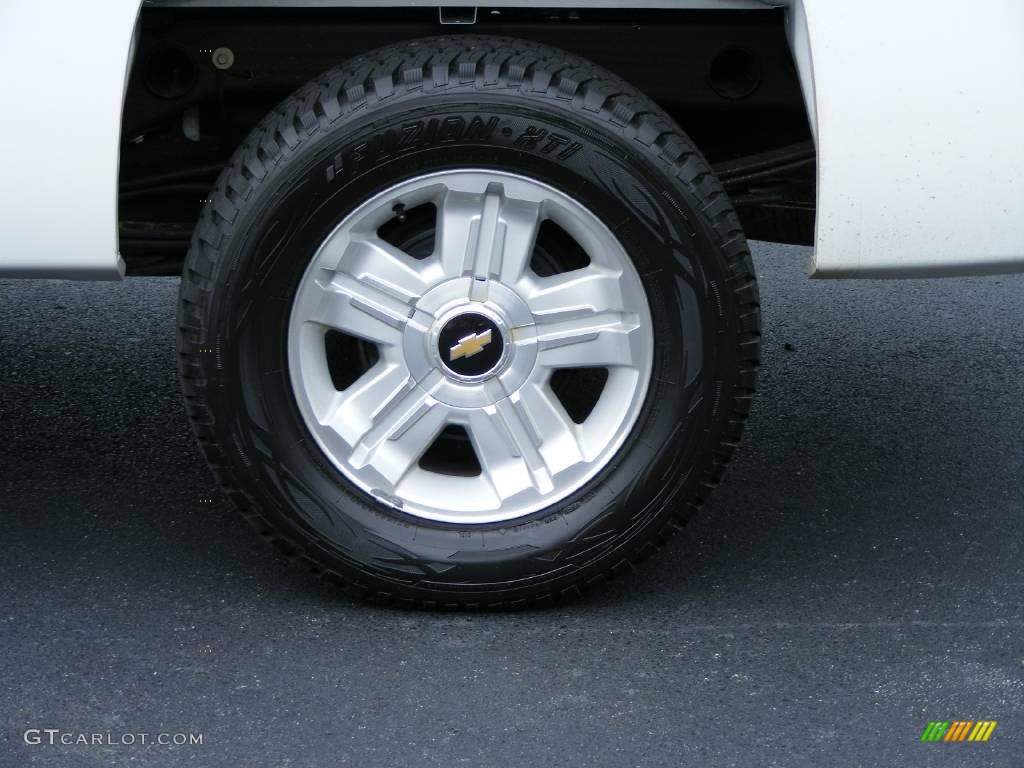 2008 Silverado 1500 LTZ Crew Cab 4x4 - Summit White / Dark Titanium photo #10