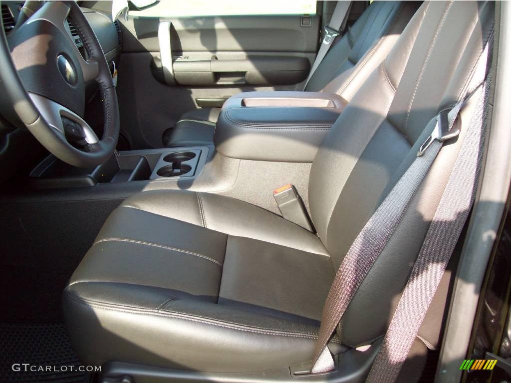 2009 Silverado 1500 LT Extended Cab 4x4 - Black / Ebony photo #13