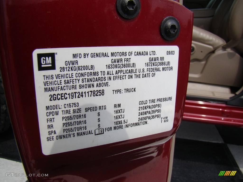 2004 Silverado 1500 LT Extended Cab - Sport Red Metallic / Tan photo #21