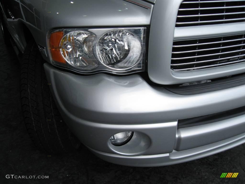 2005 Ram 1500 SLT Road Runner Quad Cab - Bright Silver Metallic / Dark Slate Gray photo #4