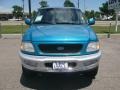 1997 Teal Metallic Ford F150 XLT Extended Cab 4x4  photo #2
