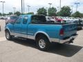 1997 Teal Metallic Ford F150 XLT Extended Cab 4x4  photo #4