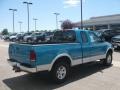 1997 Teal Metallic Ford F150 XLT Extended Cab 4x4  photo #6