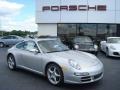 2008 Arctic Silver Metallic Porsche 911 Carrera Coupe  photo #5