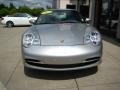 2003 Arctic Silver Metallic Porsche 911 Carrera Coupe  photo #2