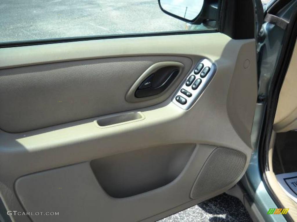 2005 Escape XLT V6 - Titanium Green Metallic / Medium/Dark Pebble Beige photo #5