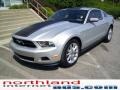 2010 Brilliant Silver Metallic Ford Mustang V6 Premium Coupe  photo #7