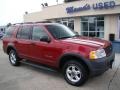 2004 Redfire Metallic Ford Explorer XLS 4x4  photo #2