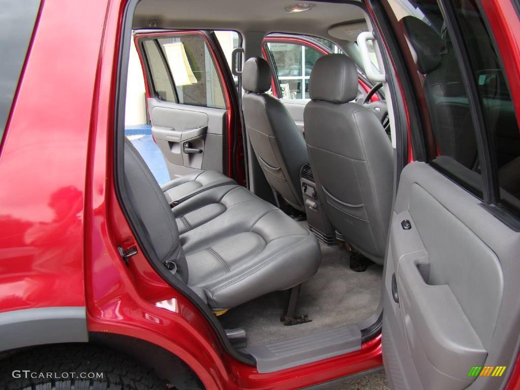 2004 Explorer XLS 4x4 - Redfire Metallic / Graphite photo #13