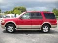 2006 Redfire Metallic Ford Expedition Eddie Bauer  photo #2