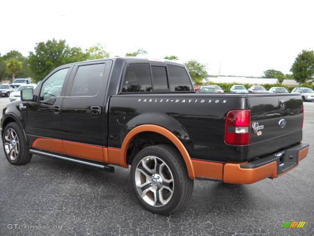 2008 F150 Harley-Davidson SuperCrew - Black/Vintage Copper / Black/Dusted Copper photo #3