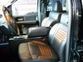 2008 Ford F150 Black/Dusted Copper Interior Front Seat Photo