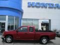 2005 Cherry Red Metallic GMC Canyon SLE Extended Cab  photo #3