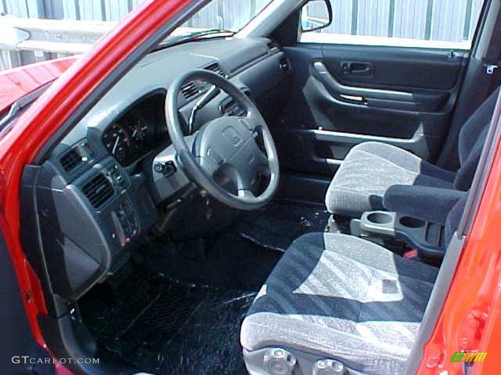 2001 CR-V LX 4WD - Milano Red / Dark Gray photo #5