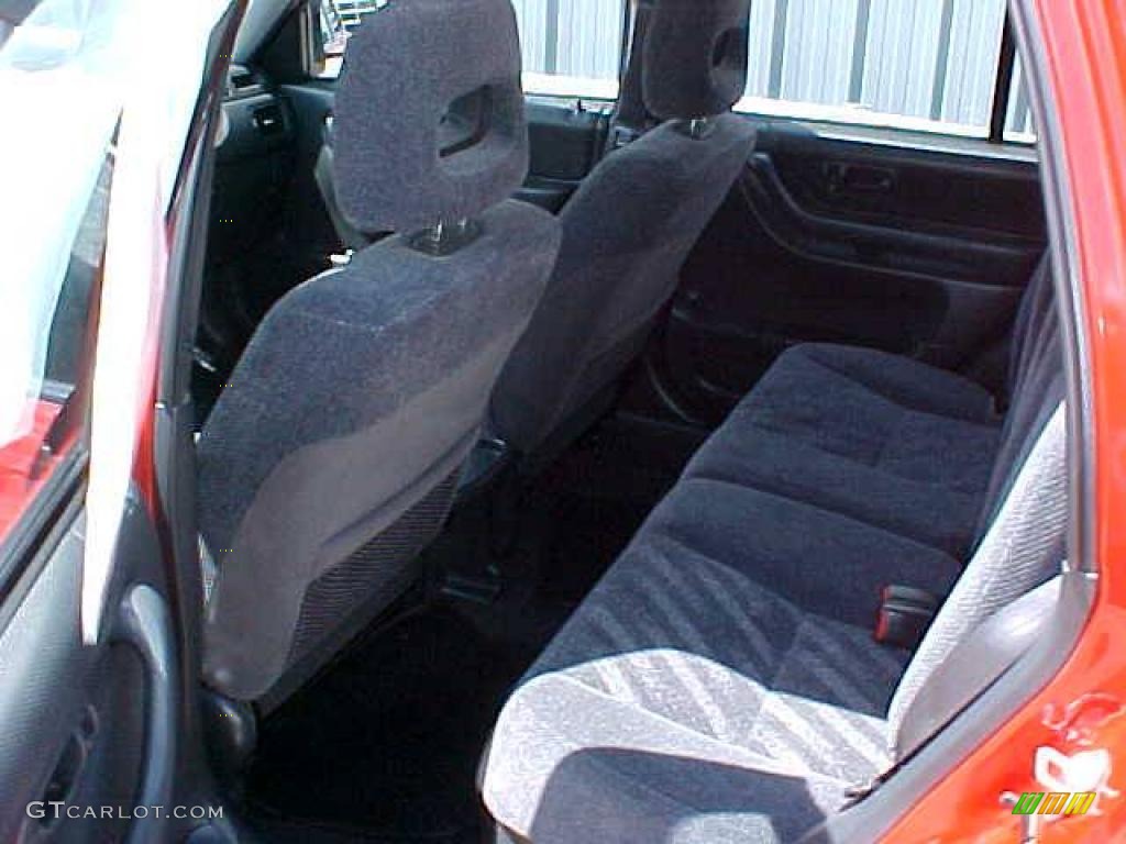 2001 CR-V LX 4WD - Milano Red / Dark Gray photo #6