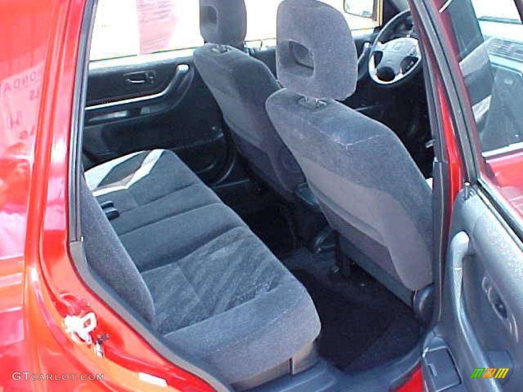 2001 CR-V LX 4WD - Milano Red / Dark Gray photo #9