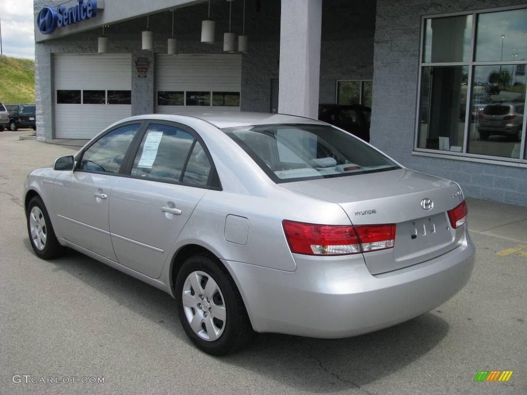 2006 Sonata GL - Bright Silver / Gray photo #4