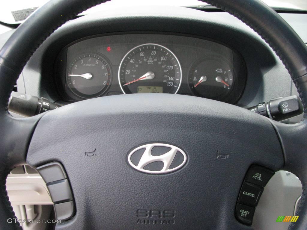 2006 Sonata GL - Bright Silver / Gray photo #17