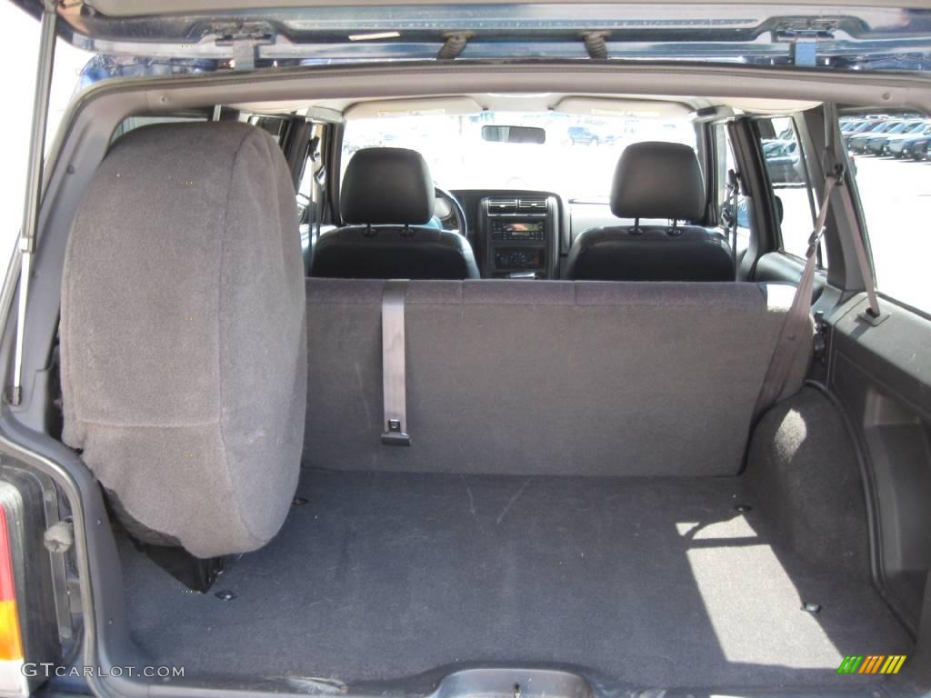 2000 Cherokee Classic 4x4 - Patriot Blue Pearl / Agate Black photo #4