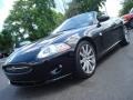 Ebony Black - XK XK8 Convertible Photo No. 2