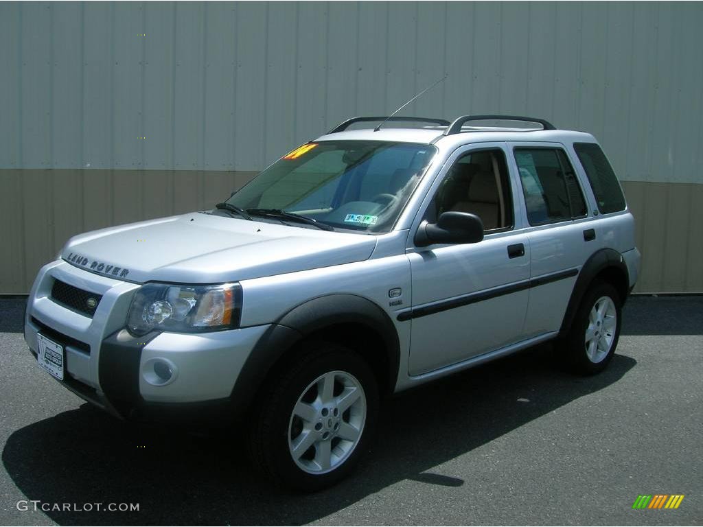 2004 Freelander HSE - Zambezi Silver Metallic / Alpaca Beige photo #2