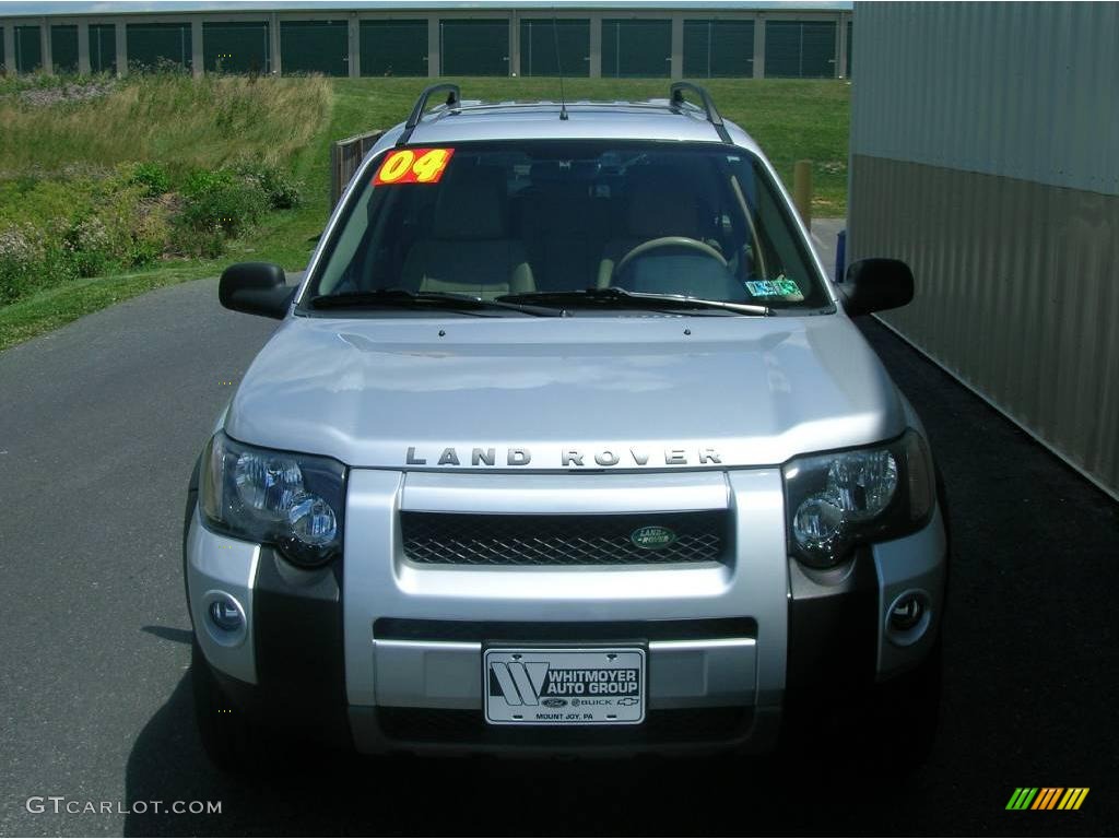 2004 Freelander HSE - Zambezi Silver Metallic / Alpaca Beige photo #3