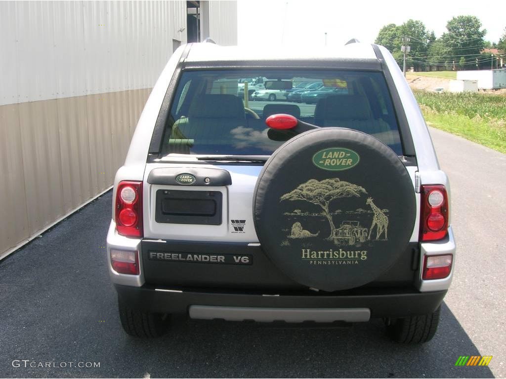 2004 Freelander HSE - Zambezi Silver Metallic / Alpaca Beige photo #5