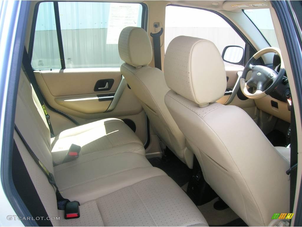 2004 Freelander HSE - Zambezi Silver Metallic / Alpaca Beige photo #9