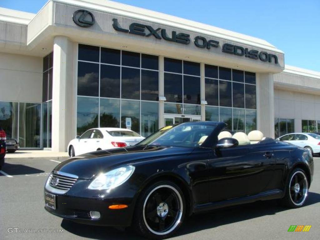 2003 SC 430 - Black Onyx / Ecru Beige photo #1