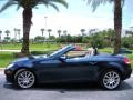Caspian Blue Metallic - SLK 350 Roadster Photo No. 13
