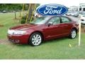 2007 Vivid Red Metallic Lincoln MKZ Sedan  photo #2