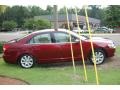 2007 Vivid Red Metallic Lincoln MKZ Sedan  photo #15