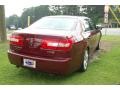 2007 Vivid Red Metallic Lincoln MKZ Sedan  photo #16