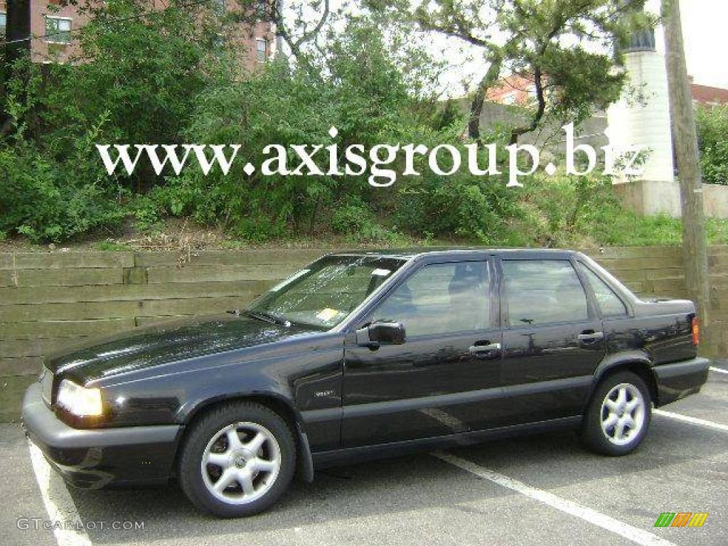 1994 850 Turbo Sedan - Black / Dark Grey photo #1