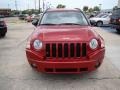 2008 Inferno Red Crystal Pearl Jeep Compass Sport  photo #3