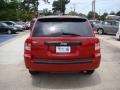 2008 Inferno Red Crystal Pearl Jeep Compass Sport  photo #7