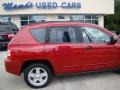 2008 Inferno Red Crystal Pearl Jeep Compass Sport  photo #24