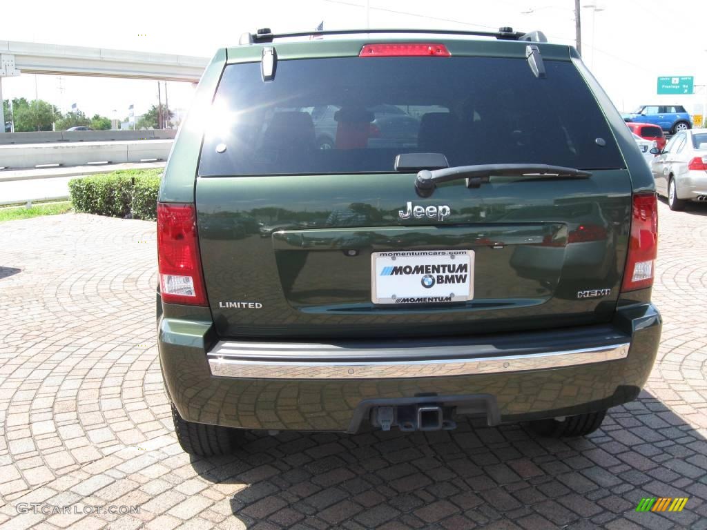 2008 Grand Cherokee Limited - Jeep Green Metallic / Dark Slate Gray/Light Graystone photo #4