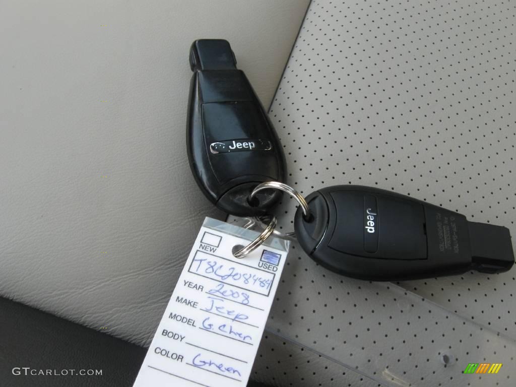 2008 Grand Cherokee Limited - Jeep Green Metallic / Dark Slate Gray/Light Graystone photo #21