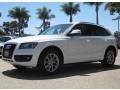 2009 Ibis White Audi Q5 3.2 Premium quattro  photo #1
