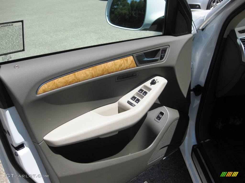 2009 Q5 3.2 Premium quattro - Ibis White / Cardamom Beige photo #23