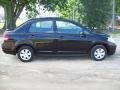 2009 Super Black Nissan Versa 1.6 Sedan  photo #2