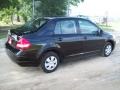 2009 Super Black Nissan Versa 1.6 Sedan  photo #3