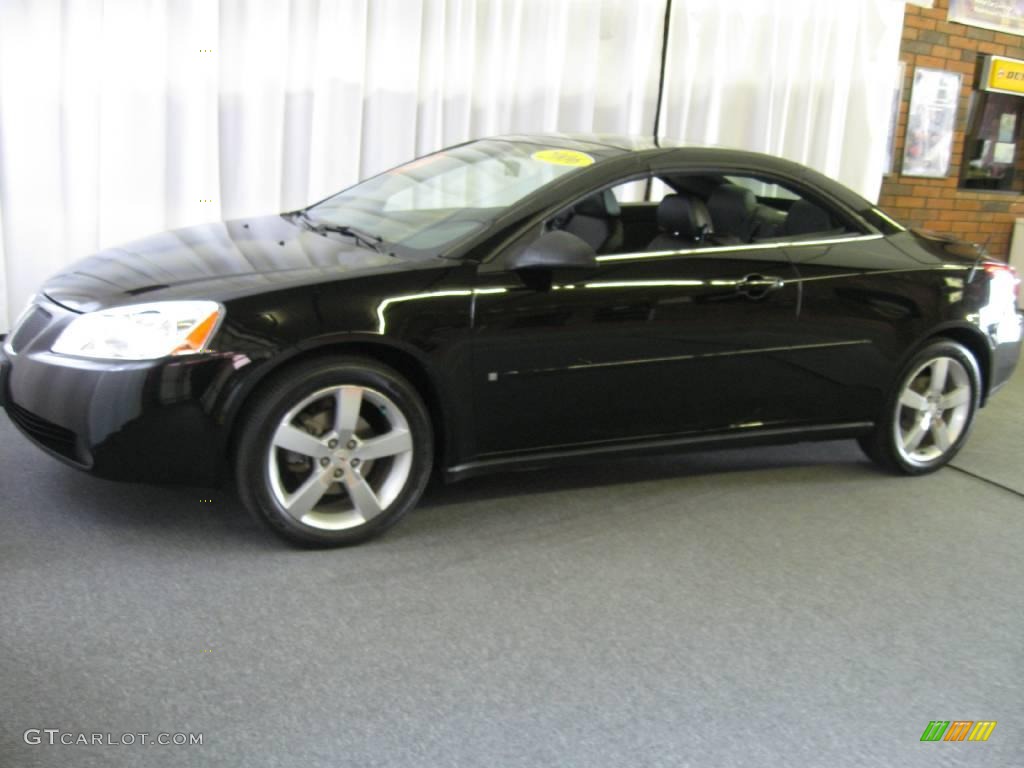 2006 G6 GT Convertible - Black / Ebony photo #6