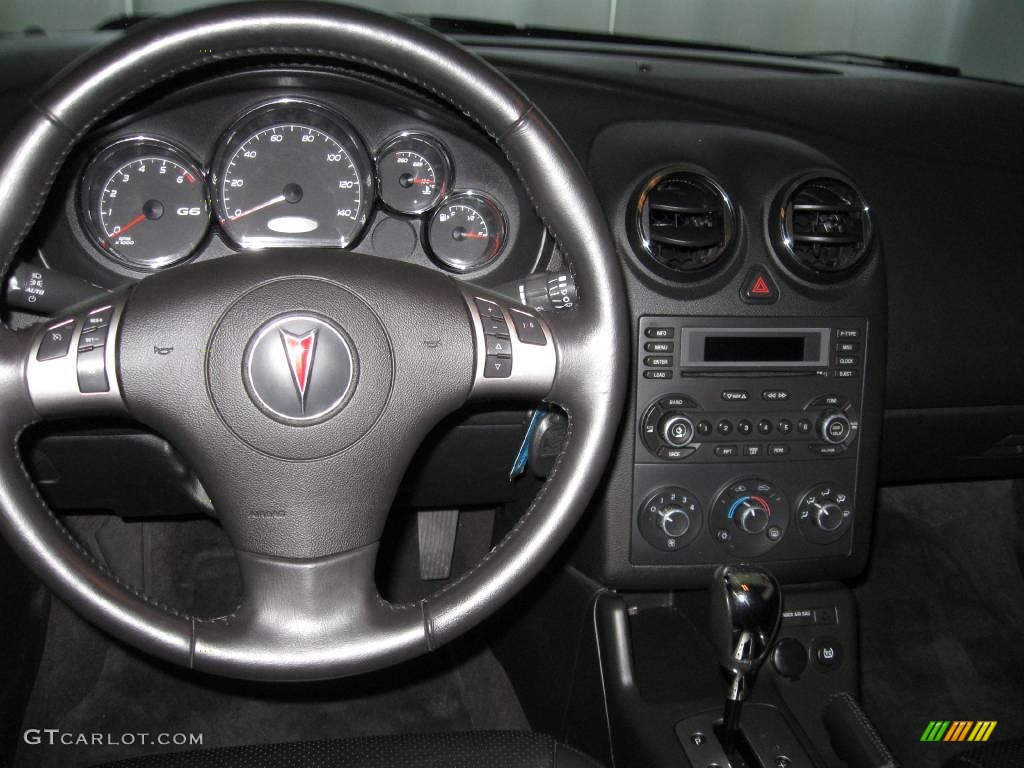 2006 G6 GT Convertible - Black / Ebony photo #9