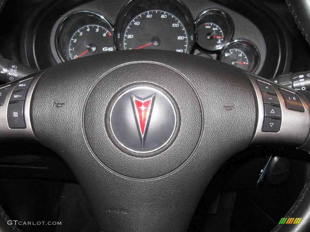 2006 G6 GT Convertible - Black / Ebony photo #12