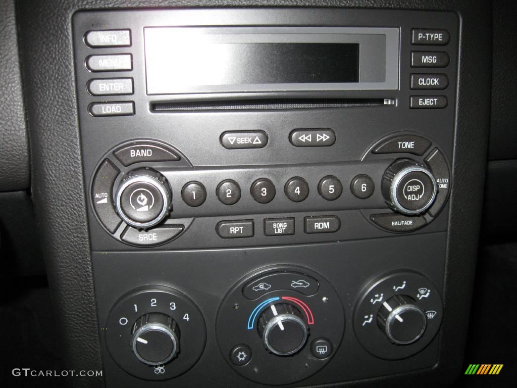 2006 G6 GT Convertible - Black / Ebony photo #13
