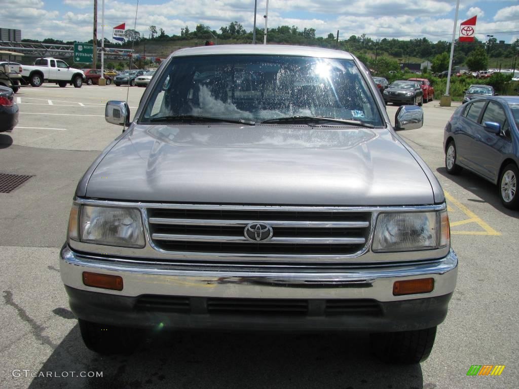 1997 T100 Truck SR5 Extended Cab 4x4 - Pewter Pearl Metallic / Gray photo #11